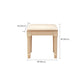 Modern Antique White Solid Wood Mirror Bedroom Make-up Vanity