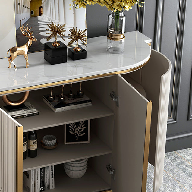 グラムスタイルの木製キャビネット15.74 "ドア付きの幅のアクセントキャビネット