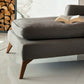 Upholstered Chaise Lounge Couch Micro-Fabric Chaise Lounge Chair Scandinavian Chaise Clearhalo 'Chairs & Seating' 'Chaise Lounge' 'chaise_lounge' 'furn' 'furn_chaise_lounge' 'Furniture' 'Living Room Furniture' 7663031