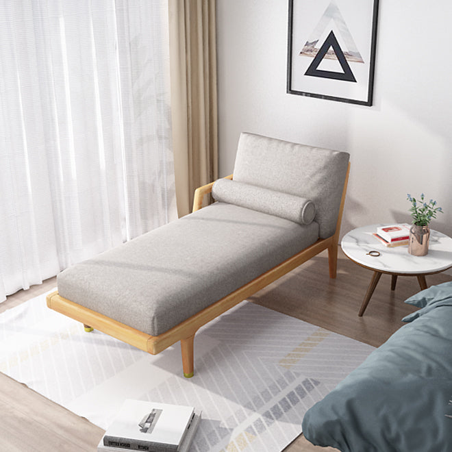 Scandinavian Removal Upholstered Chaise Lounge Couch Two Arms Chaise