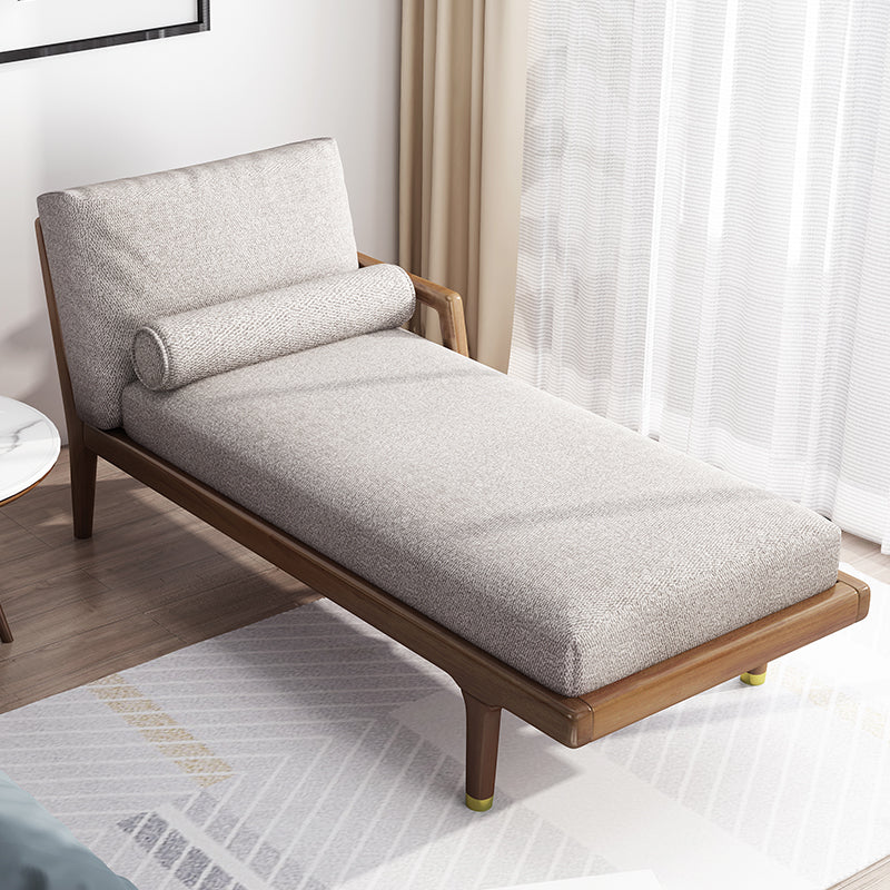 Scandinavian Removal Upholstered Chaise Lounge Couch Two Arms Chaise