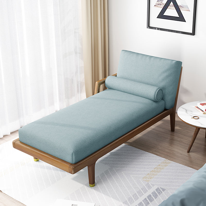 Scandinavian Removal Upholstered Chaise Lounge Couch Two Arms Chaise