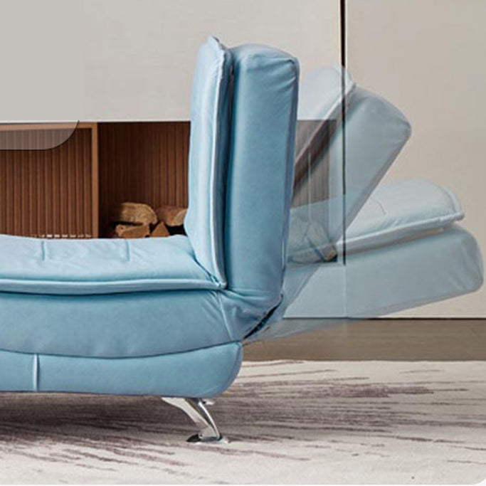 Modern Cushioned Chaise Lounge Armless Chaise for Living Room Adjustable Chaise Clearhalo 'Chairs & Seating' 'Chaise Lounge' 'chaise_lounge' 'furn' 'furn_chaise_lounge' 'Furniture' 'Living Room Furniture' 7663079