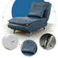 Modern Chaise Adjustable Chaise Lounge Chair for Living Room with Metal Base