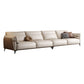 Contemporary Pillow Top Arm Sectional Genuine Leather Sectional Sofa Genuine Leather Clearhalo 'furn' 'furn_sectionals' 'Furniture' 'Living Room Furniture' 'Sectionals' 7663279