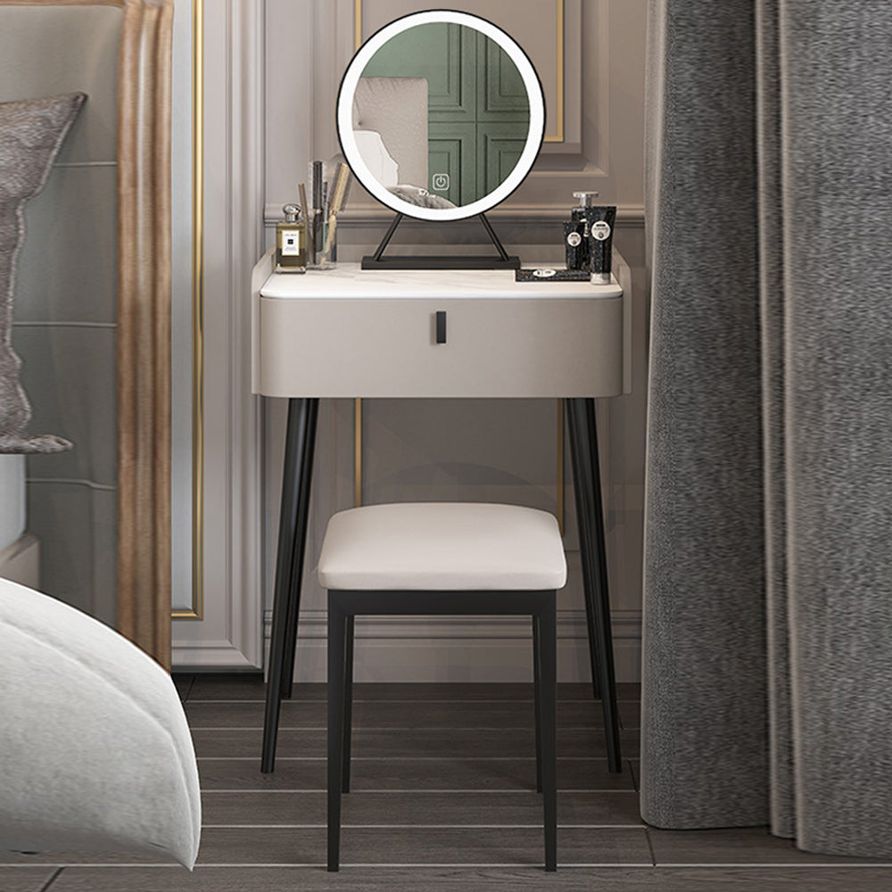 15 "brede hedendaagse make-up ijdelheid spiegelkruidtafel met lade