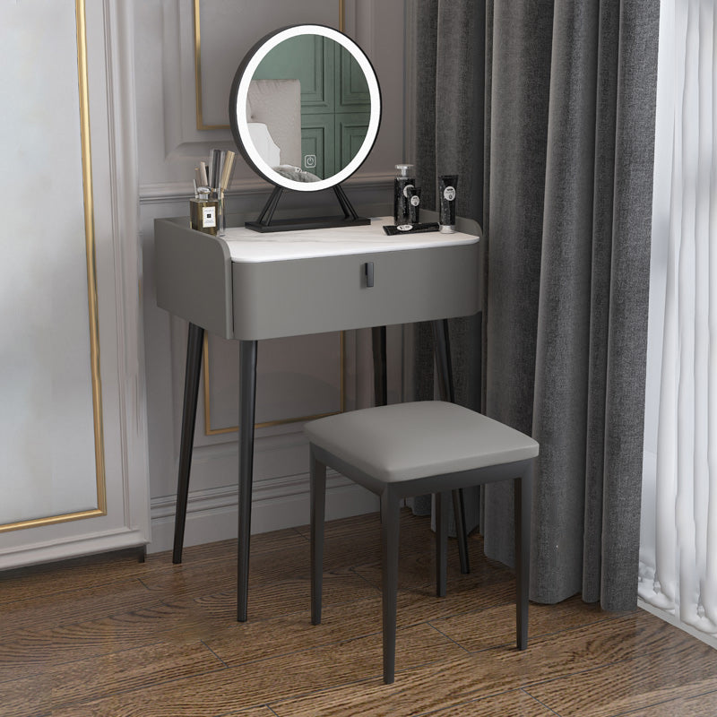 15 "brede hedendaagse make-up ijdelheid spiegelkruidtafel met lade