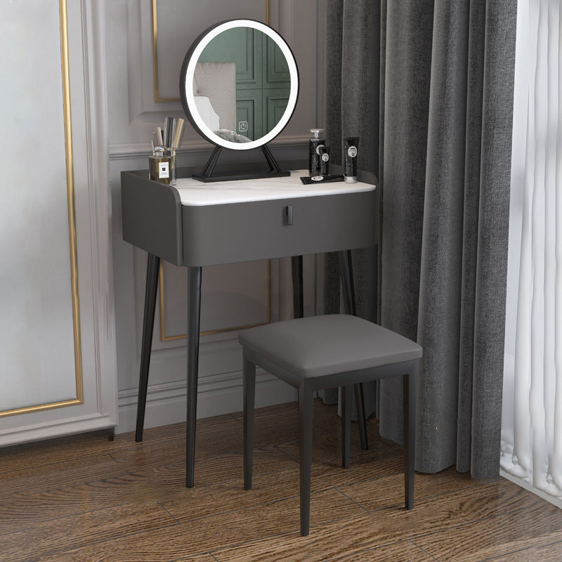 15 "brede hedendaagse make-up ijdelheid spiegelkruidtafel met lade