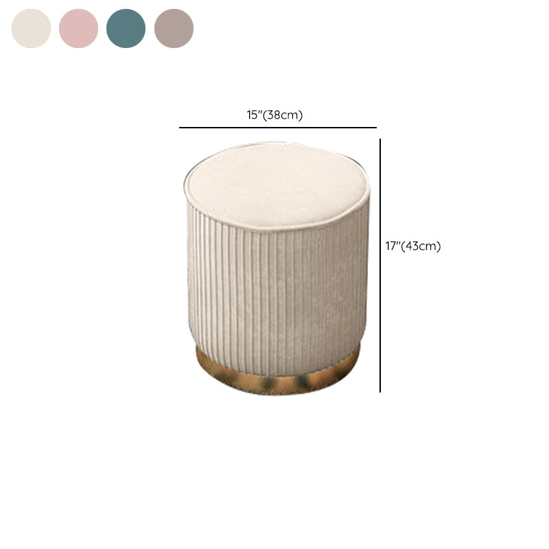 Cossero de metal de tocador glamoroso de 27 "de ancho con cajón