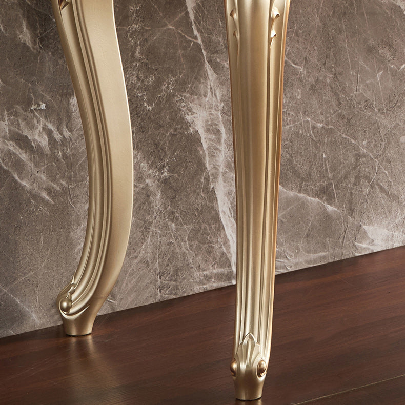 19 "brede Victoriaanse make-up ijdelheid houten kaptafel met spiegel