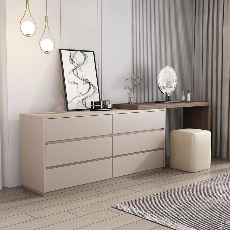 15 "brede hedendaagse make-up ijdelheid witte houten kaptafel