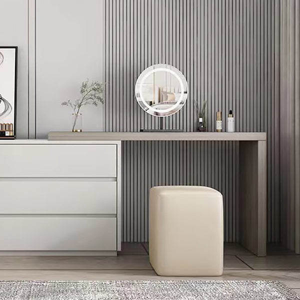 15 "brede hedendaagse make-up ijdelheid witte houten kaptafel