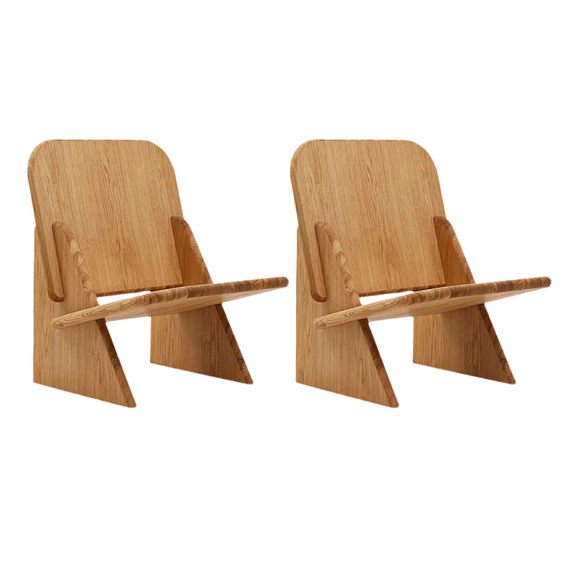 Scandinavian Living Room Lounge Chair Wooden Accent Room Chair Natural 2 Piece Set Clearhalo 'Accent Chairs' 'accent_chairs' 'Chairs & Seating' 'furn' 'furn_accent_chairs' 'Furniture' 'Living Room Furniture' 7664263