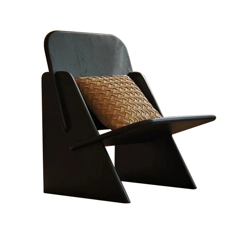 Scandinavian Living Room Lounge Chair Wooden Accent Room Chair Clearhalo 'Accent Chairs' 'accent_chairs' 'Chairs & Seating' 'furn' 'furn_accent_chairs' 'Furniture' 'Living Room Furniture' 7664268