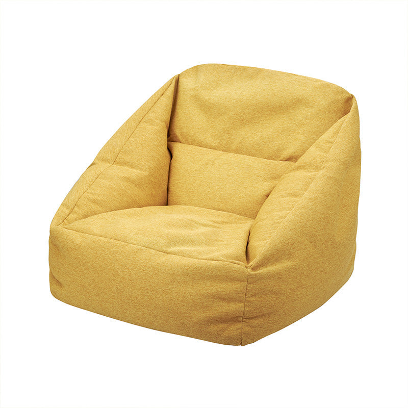 Scandinavian Living Room Chesterfield Chair Solid Color Chesterfield Chair Yellow Synthetic 1 Piece Clearhalo 'Accent Chairs' 'accent_chairs' 'Chairs & Seating' 'furn' 'furn_accent_chairs' 'Furniture' 'Living Room Furniture' 7664388