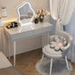 Removable Makeup Counter Wooden Vanity Dressing Table with Drawer