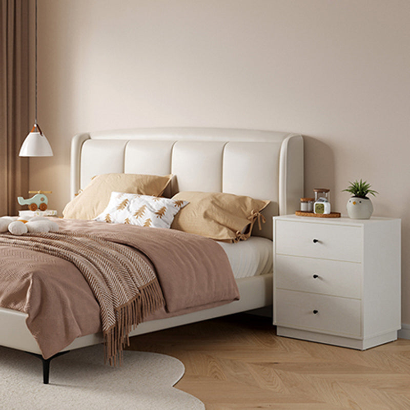 Simple Stain Resistant Storage Cabinet Wood Side Cabinet with Drawer Clearhalo 'Cabinets & Chests' 'cabinets_chests' 'furn' 'furn_cabinets_chests' 'Furniture' 'Living Room Furniture' 7665095