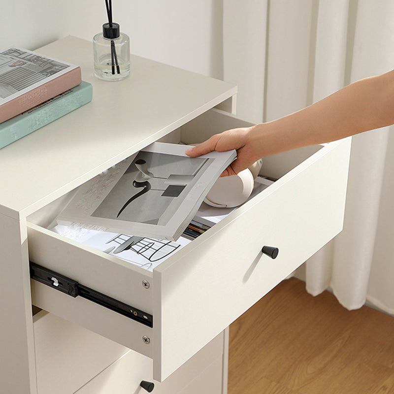 Simple Stain Resistant Storage Cabinet Wood Side Cabinet with Drawer Clearhalo 'Cabinets & Chests' 'cabinets_chests' 'furn' 'furn_cabinets_chests' 'Furniture' 'Living Room Furniture' 7665098