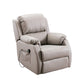 Positie Lock Recliner Extended Footstest Recliner stoel in faux leer
