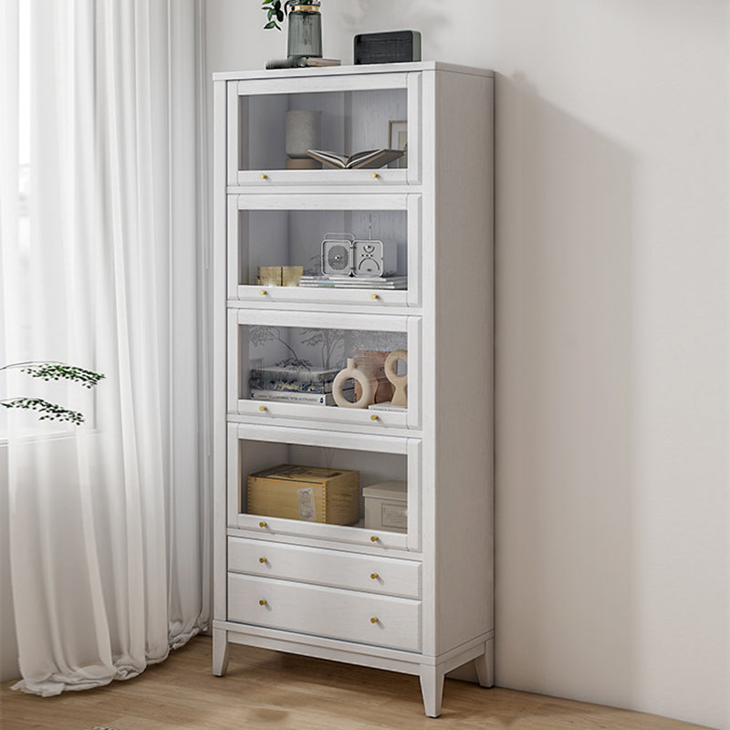 Cassa di rettangolo minimalismo moderno moderno cassa di accento di legno