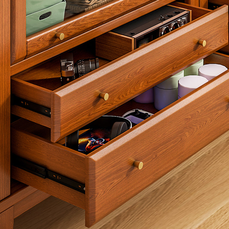 Minimalism Rectangle Chest Mid-Century Modern Wooden Accent Chest ...