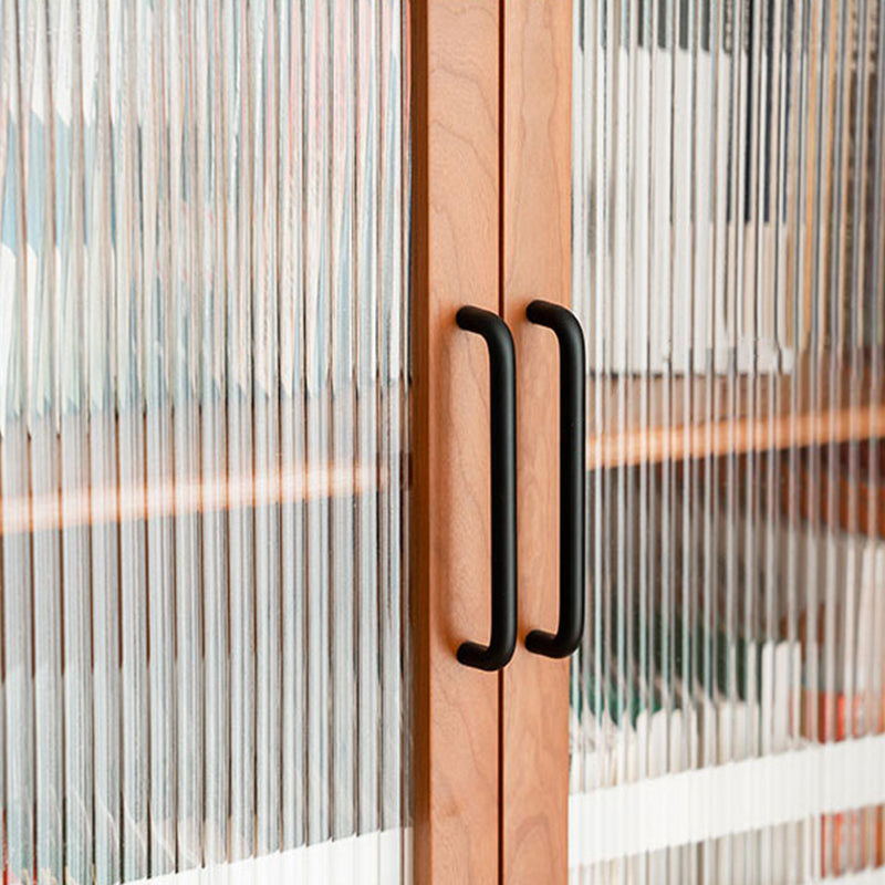 Simplicity Rectangle Storage Cabinet Solid Wood Accent Cabinet Clearhalo 'Cabinets & Chests' 'cabinets_chests' 'furn' 'furn_cabinets_chests' 'Furniture' 'Living Room Furniture' 7665186