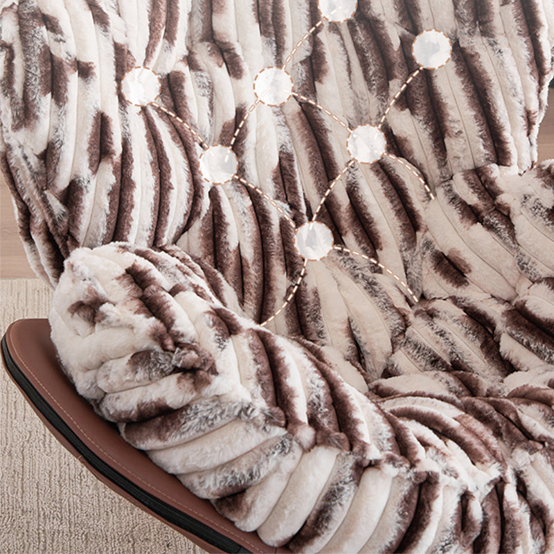 Sedia accento posteriore trapuntato sedia laterale girevole con gambe a 4 stelle