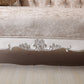 Chaise longue rembourrée Glam, chaise longue à accoudoirs roulés