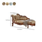 Living Room Chaise Rolled Arms Traditional Chaise Lounge with Cotton Upholster Clearhalo 'Chairs & Seating' 'Chaise Lounge' 'chaise_lounge' 'furn' 'furn_chaise_lounge' 'Furniture' 'Living Room Furniture' 7665354