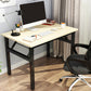 Modern Style Folding Home Writing Desk Rectangular Parsons Base Office Desk