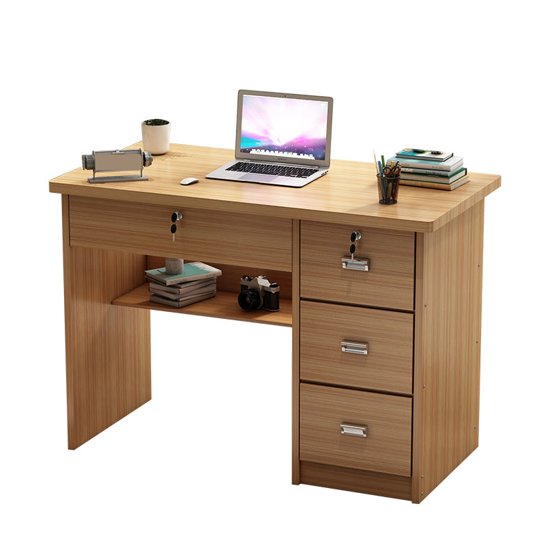 Engineered Wood Industrial Writing Desk Rectangular Office Desk with Drawers Clearhalo 'furn' 'furn_office_desk' 'Furniture' 'Office Desks' 'Office Furniture' 'office_desk' 7665731