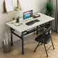 Contemporary Folding Parsons Base Writing Desk Home Office Desk,29.5" H 47"L x 16"W x 30"H 1 Clearhalo 'furn' 'furn_office_desk' 'Furniture' 'Office Desks' 'Office Furniture' 'office_desk' 7665832