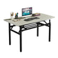 Contemporary Folding Parsons Base Writing Desk Home Office Desk,29.5" H Clearhalo 'furn' 'furn_office_desk' 'Furniture' 'Office Desks' 'Office Furniture' 'office_desk' 7665835