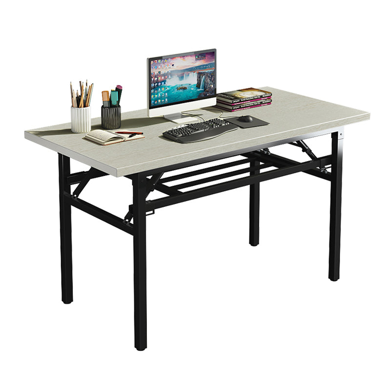 Contemporary Folding Parsons Base Writing Desk Home Office Desk,29.5" H Clearhalo 'furn' 'furn_office_desk' 'Furniture' 'Office Desks' 'Office Furniture' 'office_desk' 7665835