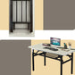 Contemporary Folding Parsons Base Writing Desk Home Office Desk,29.5" H Clearhalo 'furn' 'furn_office_desk' 'Furniture' 'Office Desks' 'Office Furniture' 'office_desk' 7665837