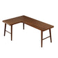 Modern Style Solid Wood Writing Desk L-Shape Office Table in Brown Left Hand Return Clearhalo 'furn' 'furn_office_desk' 'Furniture' 'Office Desks' 'Office Furniture' 'office_desk' 7665866