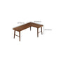 Modern Style Solid Wood Writing Desk L-Shape Office Table in Brown Clearhalo 'furn' 'furn_office_desk' 'Furniture' 'Office Desks' 'Office Furniture' 'office_desk' 7665884