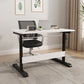 Hauteur réglable Home bureau de bureau T-Shape Base Cable Management Writing Desk