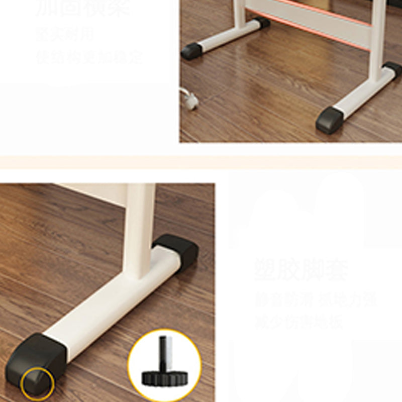 Hauteur réglable Home bureau de bureau T-Shape Base Cable Management Writing Desk