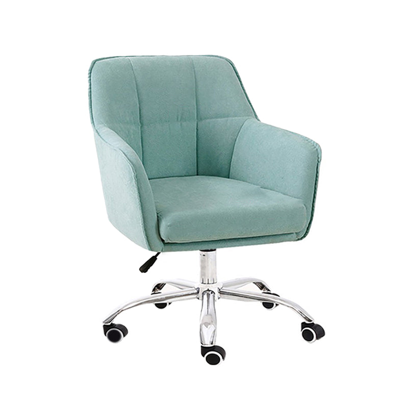 Armless Office Chair Distressing Ergonomic Desk Chair with Wheels Clearhalo 'furn' 'furn_office_chair' 'Furniture' 'Office Chairs' 'Office Furniture' 'office_chair' 7666087