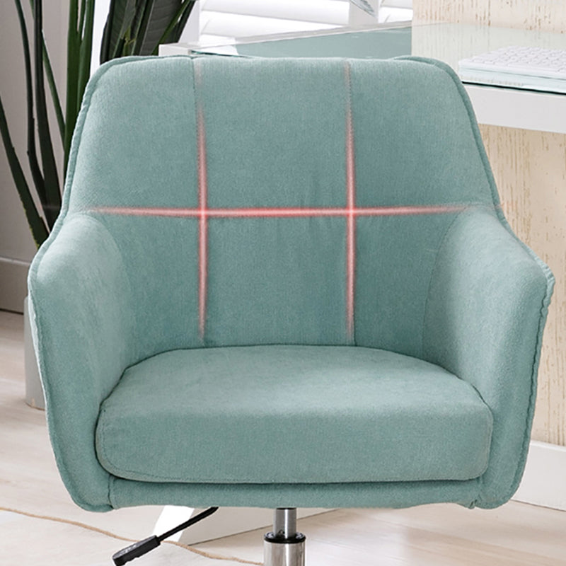 Armless Office Chair Distressing Ergonomic Desk Chair with Wheels Clearhalo 'furn' 'furn_office_chair' 'Furniture' 'Office Chairs' 'Office Furniture' 'office_chair' 7666091