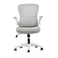 Modern Office Chair Padded Arms Tilt Mechanism No Distressing Ergonomic Chair with Wheels