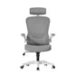 Modern Office Chair Padded Arms Tilt Mechanism No Distressing Ergonomic Chair with Wheels