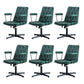 No Wheels Office Chair Contemporary Swivel Rolling Task Chair Green 6 Piece Set Clearhalo 'furn' 'furn_office_chair' 'Furniture' 'Office Chairs' 'Office Furniture' 'office_chair' 7666204