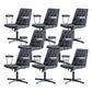 No Wheels Office Chair Contemporary Swivel Rolling Task Chair Black 8 Piece Set Clearhalo 'furn' 'furn_office_chair' 'Furniture' 'Office Chairs' 'Office Furniture' 'office_chair' 7666210
