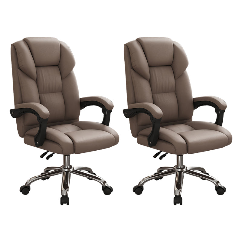 Swivel Arm Accent Chair Contemporary Office Chair for Living Room