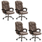 Swivel Arm Accent Chair Contemporary Office Chair for Living Room