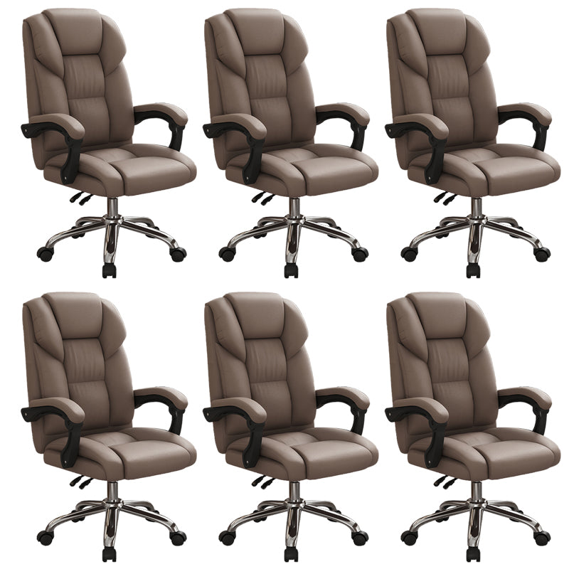 Swivel Arm Accent Chair Contemporary Office Chair for Living Room