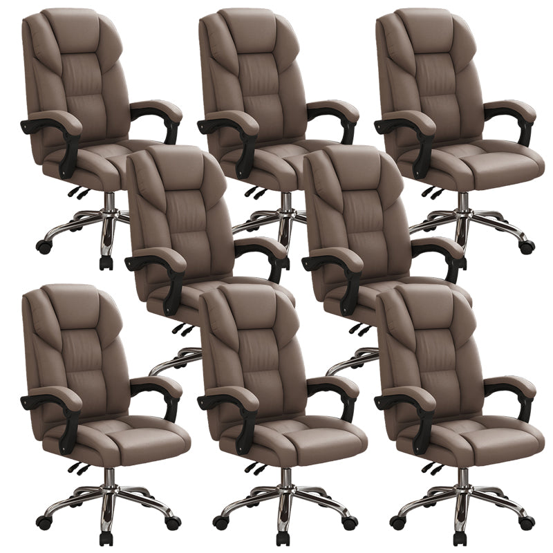 Swivel Arm Accent Chair Contemporary Office Chair for Living Room