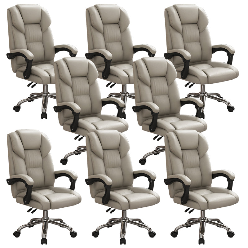 Swivel Arm Accent Chair Contemporary Office Chair for Living Room